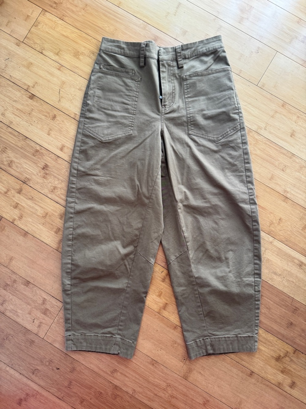 RUTI, 8, soft cotton barrel pants